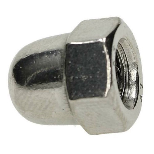  1 Domed chrome nut for drain plate, engine Type 1 & CT - VC52511-7 
