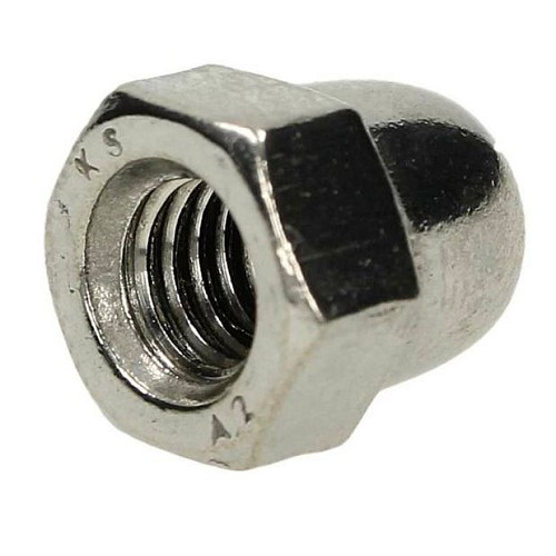 1 Domed chrome nut for drain plate, engine Type 1 & CT - VC52511