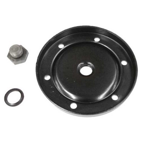  Drain plate with cap for 25/30 bhp engine - VC52620 