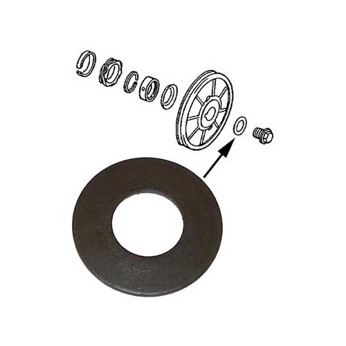  Crankshaft pulley long screw for Type 1 engine - VC600023-2 