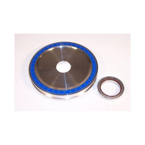  Calibrated solid aluminium crankshaft pulley with SCAT SPI seal for Type 1 engine - VC60018 