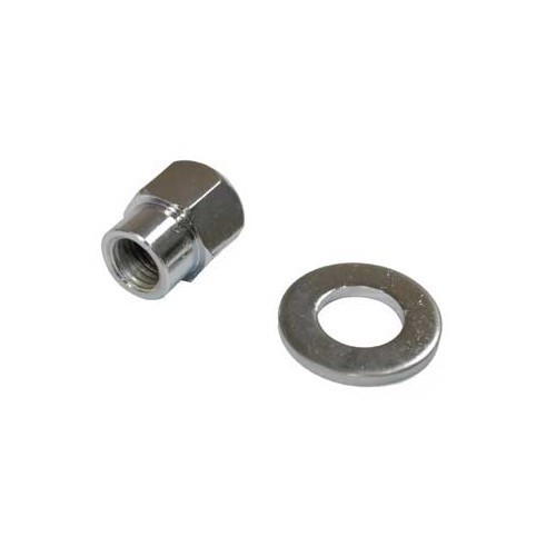  Chrome mounting bolt for billet alternator pulley - VC60034-1 
