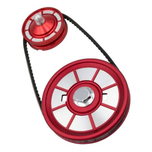     
                
                
    Poulies alu rouge d'alternateur et vilebrequin pour VOLKSWAGEN moteur type 1 - VC60041

