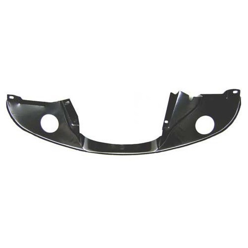 Black crescent-shaped steel sheet on exhaust with heating, without heater for Volkswagen Beetle& Combi - VC60109N-1 