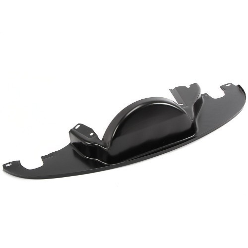  Black crescent-shaped steel sheet on exhaust with heating, with heaters for Volkswagen Beetle& Combi - VC60110N 