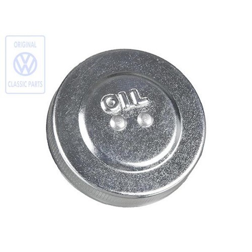  Original quality flat cap on oil filler for Volkswagen Beetle, Karmann & Combi - VC60816 