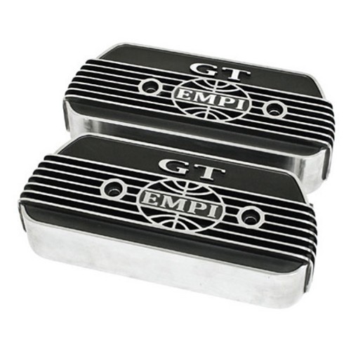  2 EMPI GT screwed rocker covers in aluminium for Type 1 engines - VC60905 