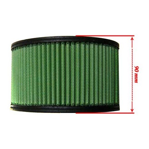  1 luchtfilter GREEN voor carburateur type KADRON EMPI - VC70305-1 