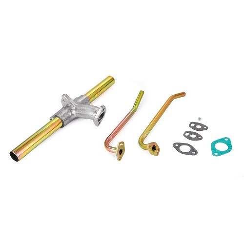  Carburation kit 34 PICT 3 / double inlet pipe for Volkswagen Beetle, Karmann-Ghia and Combi - VC70527-2 