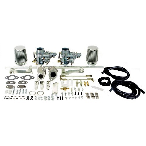     
                
                
    Kit Carburateurs EMPI 34 EPC pour moteur Type 1 Simple Admission - VC70650
