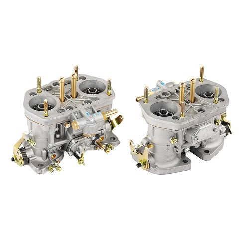  Complete set of 2 WEBER 40 IDF double-body carburetors for Volkswagen - VC73220-1 