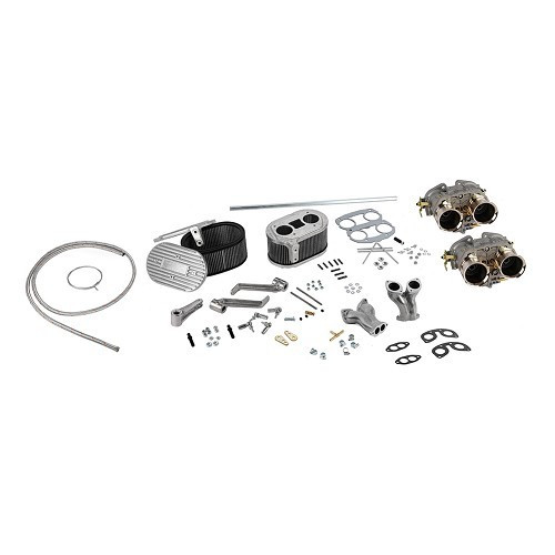     
                
                
    Kit complet 2 Carburateurs double corps WEBER 44 IDF pour Volkswagen - VC73222
