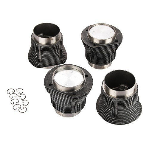     
                
                
    Kit cilindrata 1641 cc (87 mm) MAHLE forgiato per motore Tipo 1 corsa originale - VD12302
