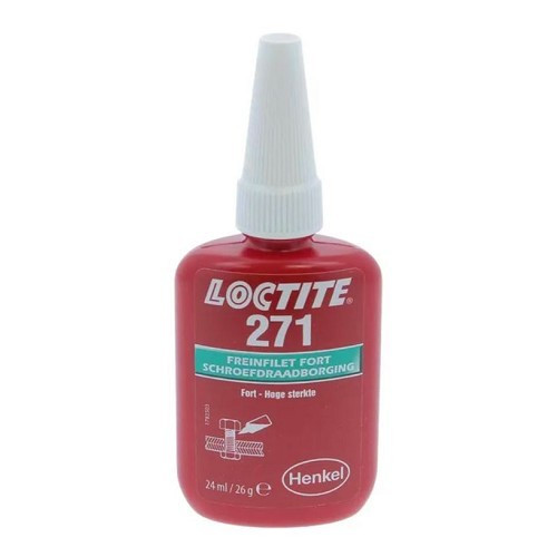  LOCTITE 271 Schroefdraadborgmiddel voor zwaar gebruik - flesje - 24ml - VD71207-1 