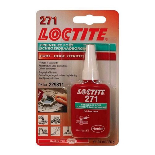  LOCTITE 271 high-strength threadlocker - bottle - 24ml - VD71207 