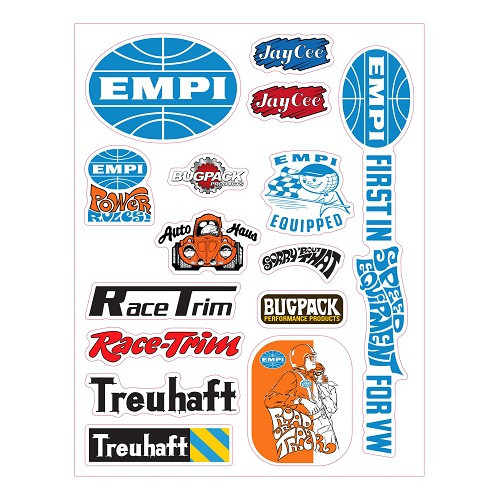     
                
                
    Planche d'autocollants EMPI - VF00001
