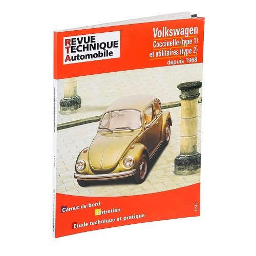  Revista técnica automóvel para VW Carocha e Kombi 68 -&gt;79 - VF02100 