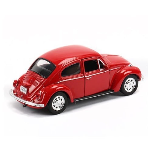  Miniature Red Beetle metal friction car - VF60001-1 