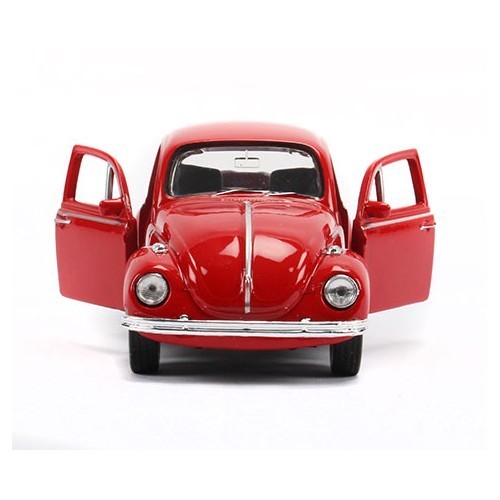  Miniatura Escarabajo rojo de metal con fricción - VF60001-2 