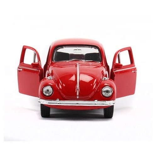  Miniature Red Beetle metal friction car - VF60001-2 
