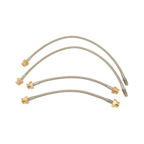     
                
                
    Aviation GOODRIDGE brake hoses for Volkswagen Beetle 50 -&gt;64 - 4 pieces - VH24806
