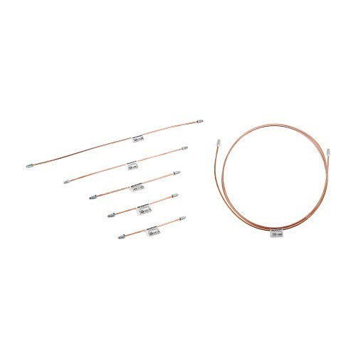     
                
                
    Tuyaux de frein rigides en cuivre pour Volkswagen Coccinelle 58 ->66 - VH26510K
