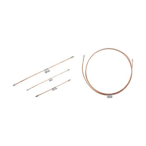     
                
                
    Tuyaux de frein rigides en cuivre Coccinelle 1500 Automatique à cardans 67-> - VH26511K
