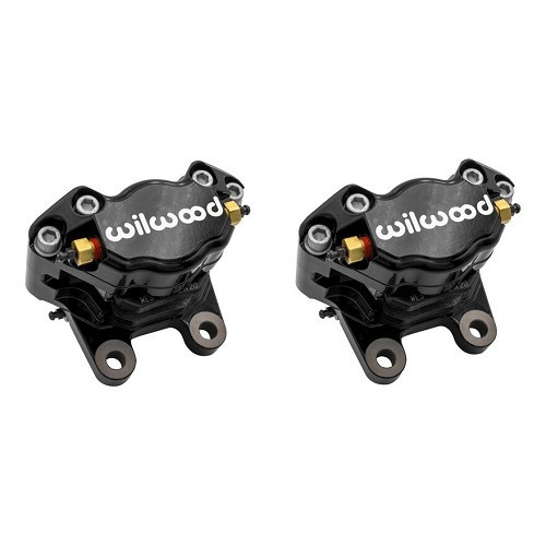 Wilwood 2-piston black brake calipers front left and right for Volkswagen Beetle, Karmann  - VH28217 