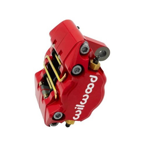  Wilwood 2-piston brake calipers, red, front left and right for Volkswagen Beetle, Karmann  - VH28218-2 