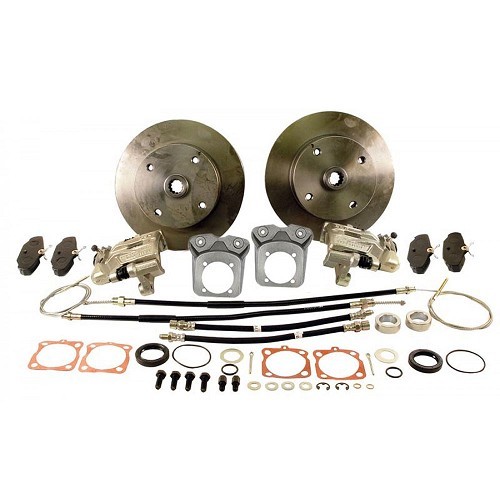  Q 4 x 130 rear disc brake kit for Volkswagen Beetle 68-&gt; - VH28401 