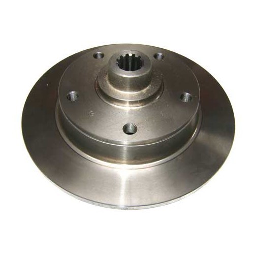 1 rear brake disc with PORSCHE drilling for Volkswagen Beetle 67-> - VH28504 