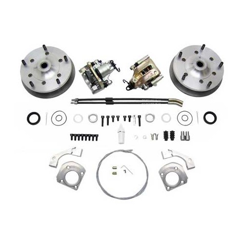     
                
                
    CSP rear brake disc kit, 5 x 205, for 356 A or B - drilled and grooved solid discs- - VH29356R
