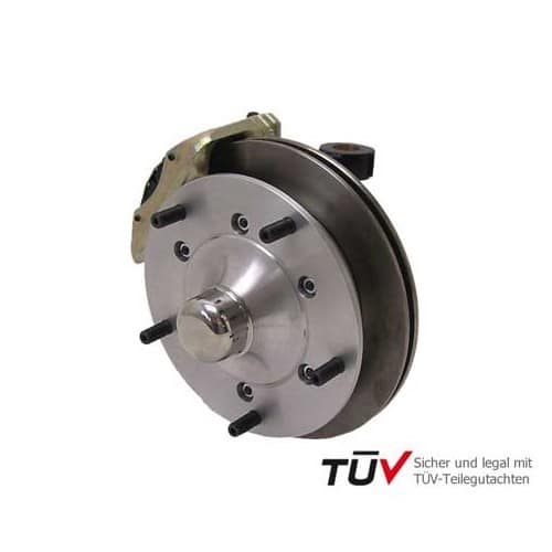  CSP ventilated front brake disc kit, 5 x 205, for Volkswagen Beetle &Karmann ->65 - VH29600K-1 