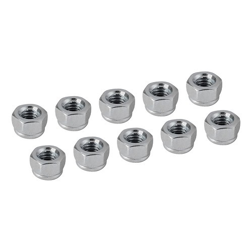 Self-locking nuts nylon H DIN 985 - M4 - VI10046