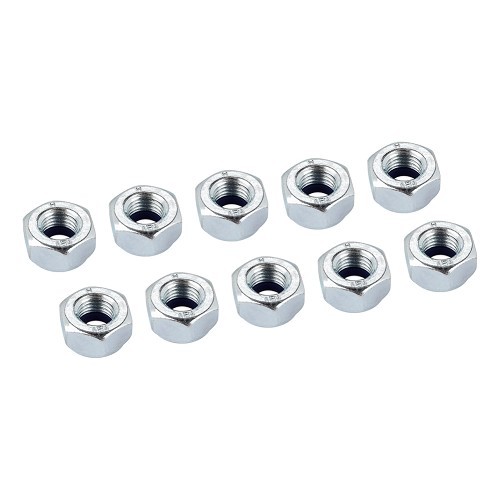 Dadi autobloccanti in nylon H DIN 985 - M10 x 1,25 mm - VI10053