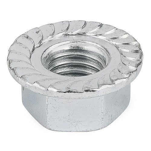     
                
                
    Hexagonal nuts with serrated base DIN 6923 - M14 - VI10065
