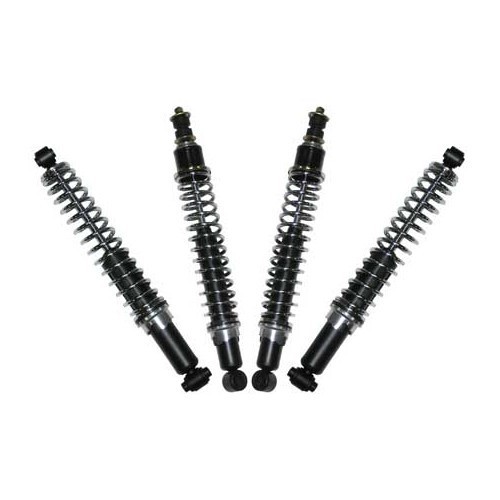     
                
                
    Amortisseurs à ressorts pour Volkswagen Coccinelle 1200 / 1300 / 1500 & Buggy 66-> - 4 pièces - VJ51000K
