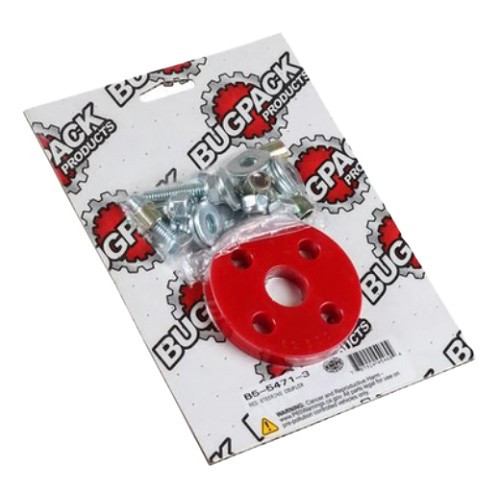 Cuffia in uretano per VOLKSWAGEN Cox, Karmann e Tipo 3 - Con viti e bulloni - VJ51430