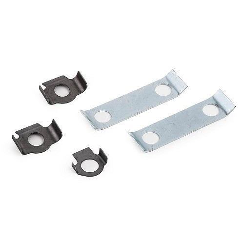  Plates / safety plates for front axle and steering box Beetle & KG, Split Bus, Type 3 - VJ51607 
