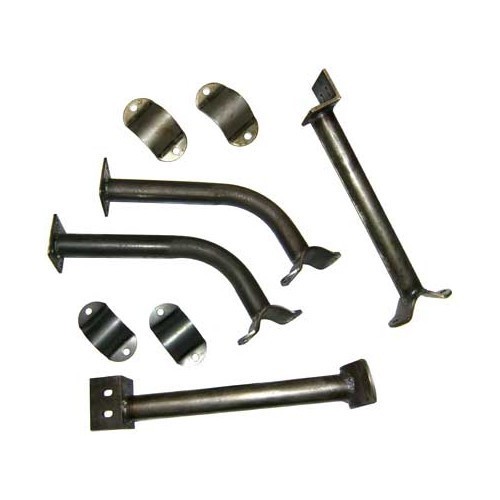     
                
                
    Renforts supérieurs & inférieurs de train avant pour Volkswagen Coccinelle 1200 / 1300 - par 4 - VJ519024K
