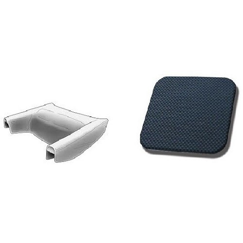     
                
                
    Couvre capote vinyle bleu marine Coccinelle cab 65 >69 - VK00603
