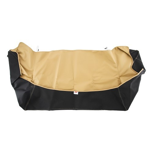     
                
                
    Couvre capote en Vinyle Marron clair pour Volkswagen Coccinelle 1303 Cabriolet 73 ->07/77 - VK00609
