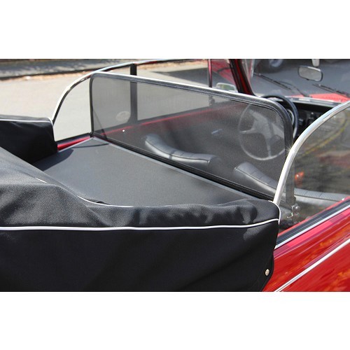  Windscreen double mosquito net for Volkswagen Beetle Cabriolet 71 -&gt;79, black - VK00905-7 
