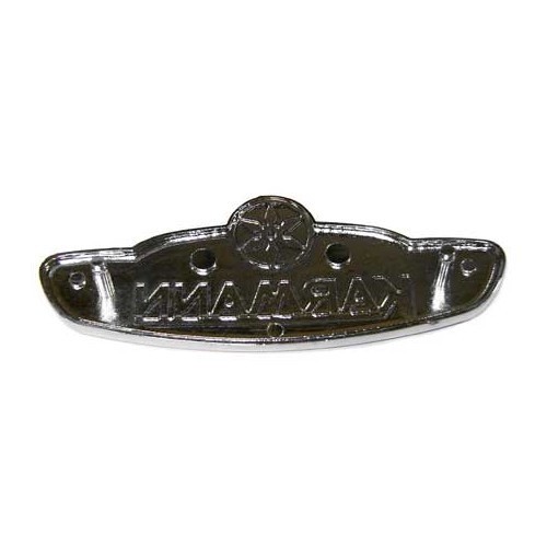  KARMANN" metalen badge voor Cabriolet - VK01600-1 