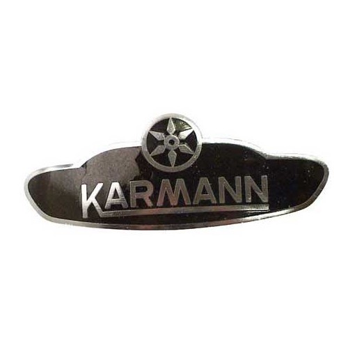  Escudete "Karmann" para Volkswagen escarabajo cabriolet. - VK01600 