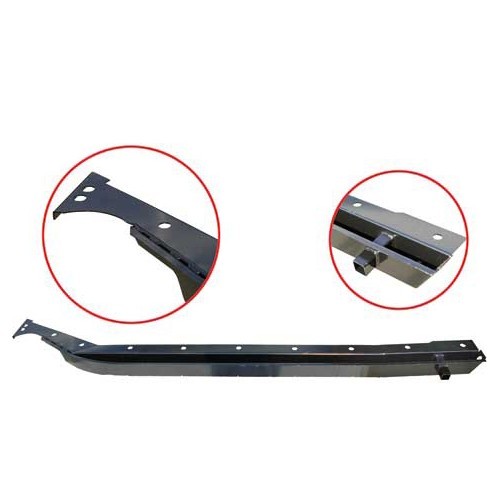     
                
                
    Q+ left-hand side member reinforcement for Volkswagen Beetle Cabriolet 1302/1303 - VK049021
