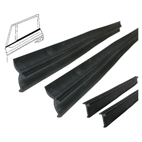 Front window wiper for Volkswagen Beetle Cabriolet 65-&gt; - 4 pieces - VK11204