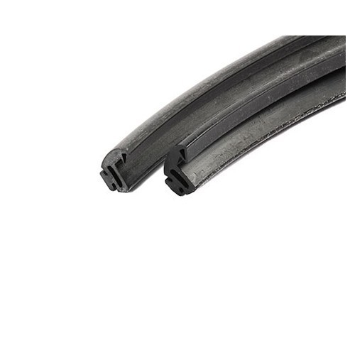 Vertical seals between front and rear windows for Volkswagen Beetle Convertible - set of 2 - VK12400