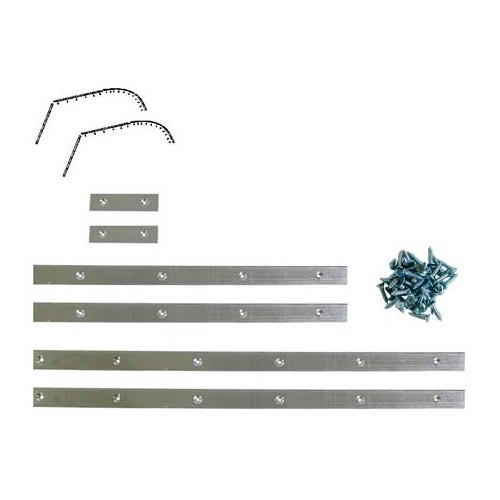     
                
                
    Laths + hood screws for Volkswagen Beetle Cabriolet 50 ->64 - VK12510
