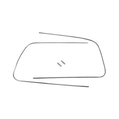     
                
                
    Modanatura in alluminio per parabrezza "Deluxe" per Maggiolino Cabriolet dal 1958 al 1964 - VK1515864
